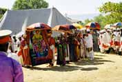 Proces� b�hem Timkatu. Lalibela. Etiopie.