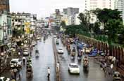 Hlavn� t��da v hlavn�m m�st� v Dhace. Banglad�.