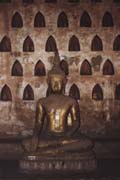 Chr�m Wat Si Saket ve Vientiane. Laos.