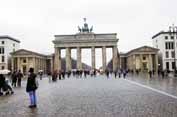 Branderburger Tor (Branderbursk� br�na). Berlin. N�mecko.