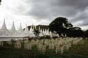 Pohled na Mandalajsk� vrch (Mandalay hill). Myanmar (Barma).