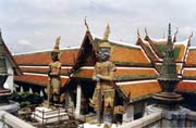 Bangkok. Kr�lovsk� pal�c. Thajsko.