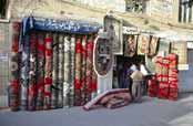 Obchod s koberci. Shiraz. �r�n.