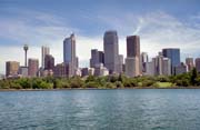 Pohled na cetrum Sydney. Austr�lie.