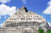 Maysk� ruiny Xunantunich. Oblast San Ignacio (Cayo). Belize.