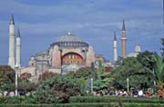 Aya Sofya (Hagia Sophia), nejv�znamn�j�� Byzantsk� stavba postavena c�sa�em Justinianem roku 537, Istanbul. Turecko.