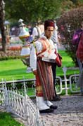 Prodejce �aje, Istanbul. Turecko.