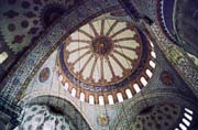 Modr� me�ita, Istanbul. Turecko.