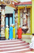 Chr�m sekty Cao Dai. Vietnam.