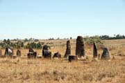 Menhiry, Tiya, ji�n� od Addis Abbeby. Etiopie.
