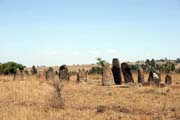 Menhiry, Tiya, ji�n� od Addis Abbeby. Etiopie.