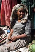 Trh, ji�n� od Addis Abbeby. Etiopie.