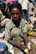 Trh, ji�n� od Addis Abbeby. Etiopie.