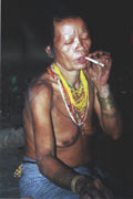 Mentawajsk� �ena. Ostrov Siberut. Indon�sie.