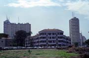Okraj m�sta u pob�e��, Dakar. Senegal.