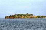 P��jezd na ostrov Gor�e (�le de Gor�e), okol� Dakaru. Senegal.
