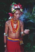 Mentawajsk� �ena. Ostrov Siberut. Indon�sie.
