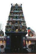 Hinduistick� chr�m. Singapur.