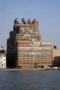 Ji�n� Manhattan, New York. Spojen� st�ty americk�.