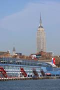Ji�n� Manhattan, New York. Spojen� st�ty americk�.