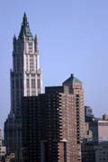 Ji�n� Manhattan, New York. Spojen� st�ty americk�.