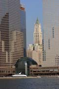 Ji�n� Manhattan, New York. Spojen� st�ty americk�.