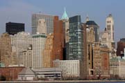 Ji�n� Manhattan, New York. Spojen� st�ty americk�.
