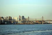 Ji�n� Manhattan, New York. Spojen� st�ty americk�.