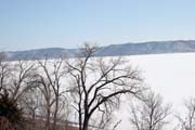 Madein Rock, �eka Mississippi, Minnesota. Spojen� st�ty americk�.