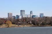 Lake of the Isles, Minneapolis, Minnesota. Spojen� st�ty americk�.
