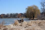 Lake of the Isles, Minneapolis, Minnesota. Spojen� st�ty americk�.