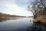 Osceola, �dol� �eky St Croix, Wisconsin. Spojen� st�ty americk�.