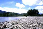 �eka Baliem. Severn� ��st Baliemsk�ho �dol�. Indon�sie.