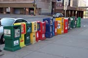 Minneapolis downtown, Minnesota. Spojen� st�ty americk�.