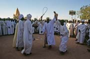 �ek�n� na tan��c� dervi�e. Me�ita Hamed-an Nil, Chart�m (Omdurman). S�d�n.