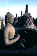 Chr�m Borobudur. J�va, Indon�sie.