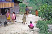 Vesnice Paku. Oblast Tana Toraja. Sulawesi, Indon�sie.