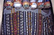 Barevn� svatebn� koberec. Mali.