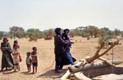 Studna na okraji o�zy. Pou�� Sahara. Mali.