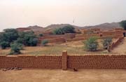 Tessalit - posledn� m�sto p�ed hranic� s Al��rem. Pou�� Sahara. Mali.