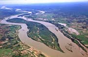 �eka Niger u m�sta Bamako. Mali.