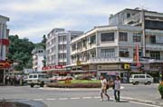 M�sto Kota Kinabalu. Malajsie.