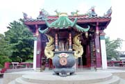 ��nsk� chr�m Tua Pek Kong ve m�st� Kuching. Sarawak,  Malajsie.