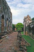 Star� chr�my v km�rsk�m stylu ve m�st� Lopburi. Thajsko.