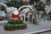 V�no�n� oslavy. Hong Kong.