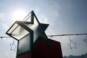 Tsim Sha Tsui Promenade, nebo-li Promen�da hv�zd. Hong Kong.