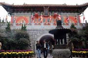 Buddhistick� monaterie Po Lin - m�sto, kde stoj� Tian Tan Buddha. Hong Kong.