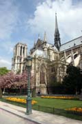 Katedr�la Notre Dame, Ile de la Cit�, Pa��. Francie.
