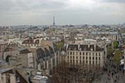 Pohled z Centre Georges Pompidou, Pa��. Francie.