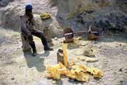 Sopka Kawah Ijen. Indon�sie.